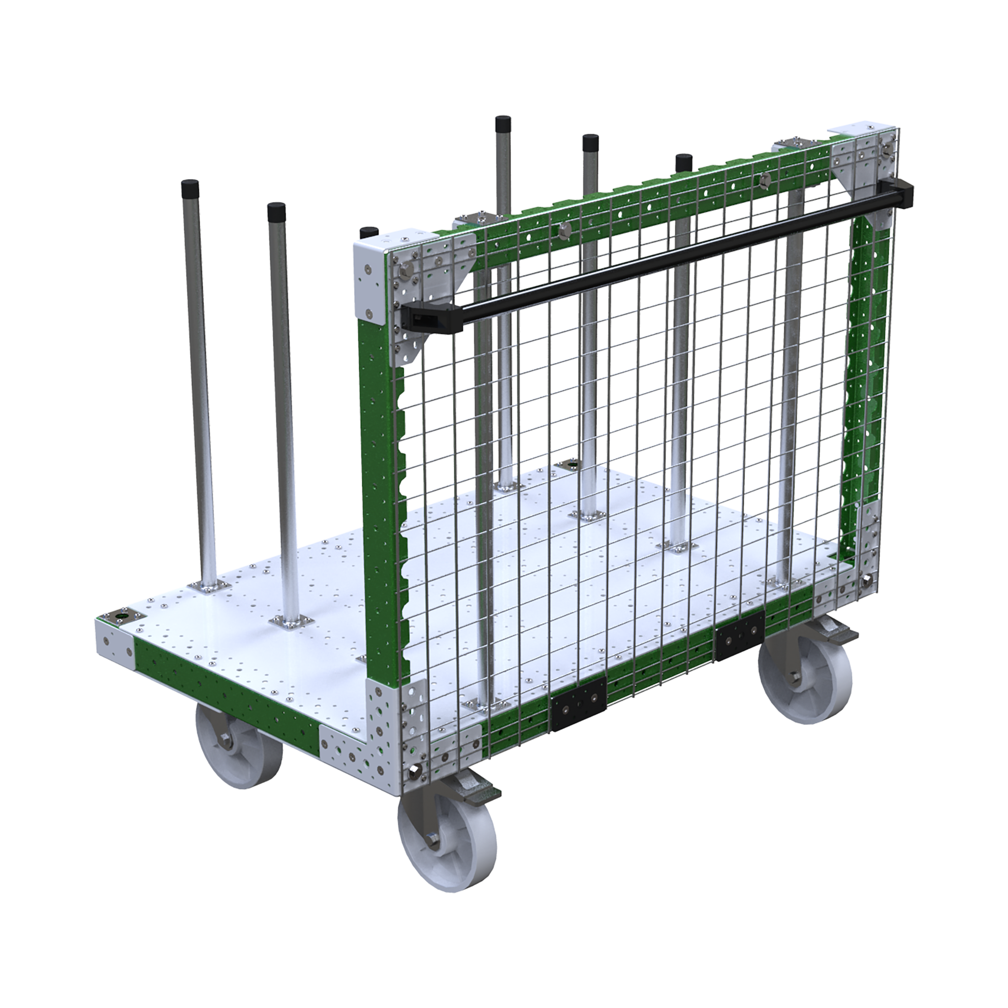 Kit-Wagen für Holzaufsatzrahmen – 820 × 1240 mm