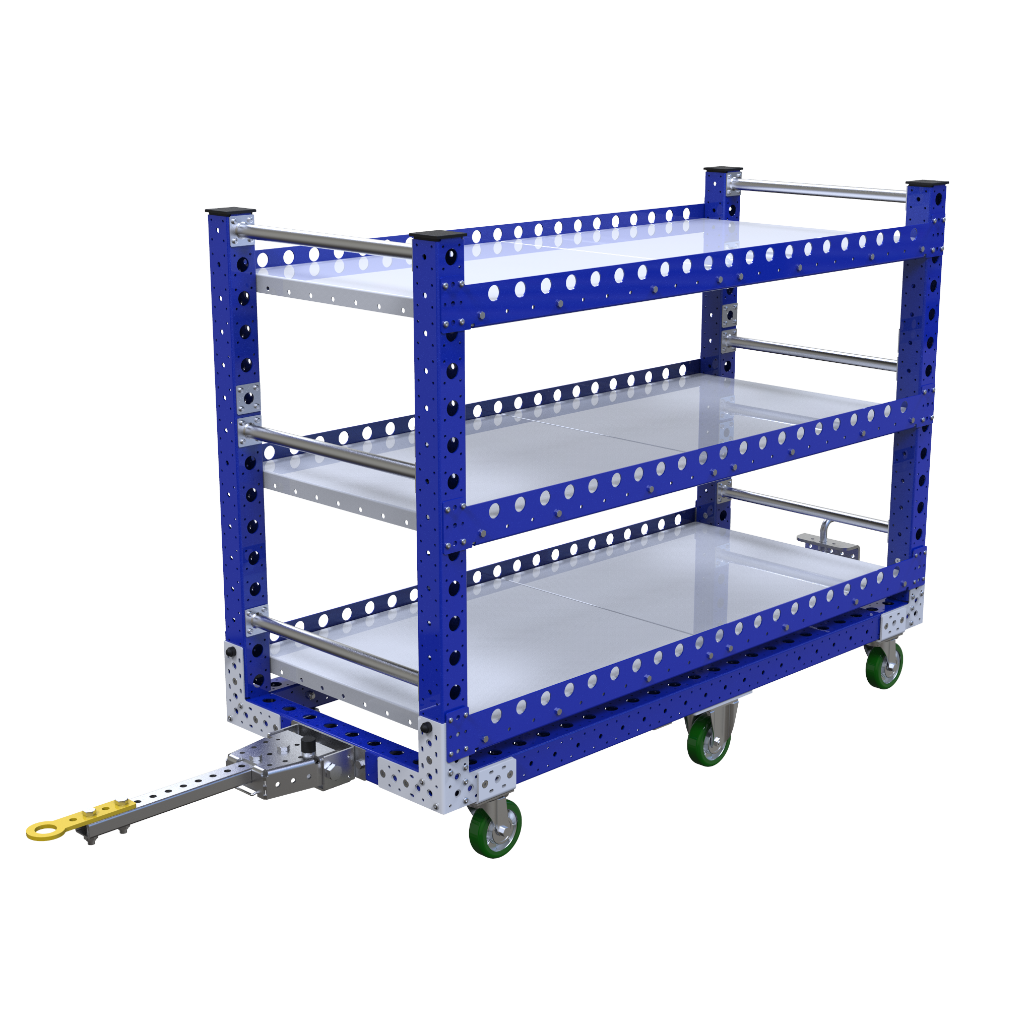 Carro con estante plano - 1680 x 700 mm