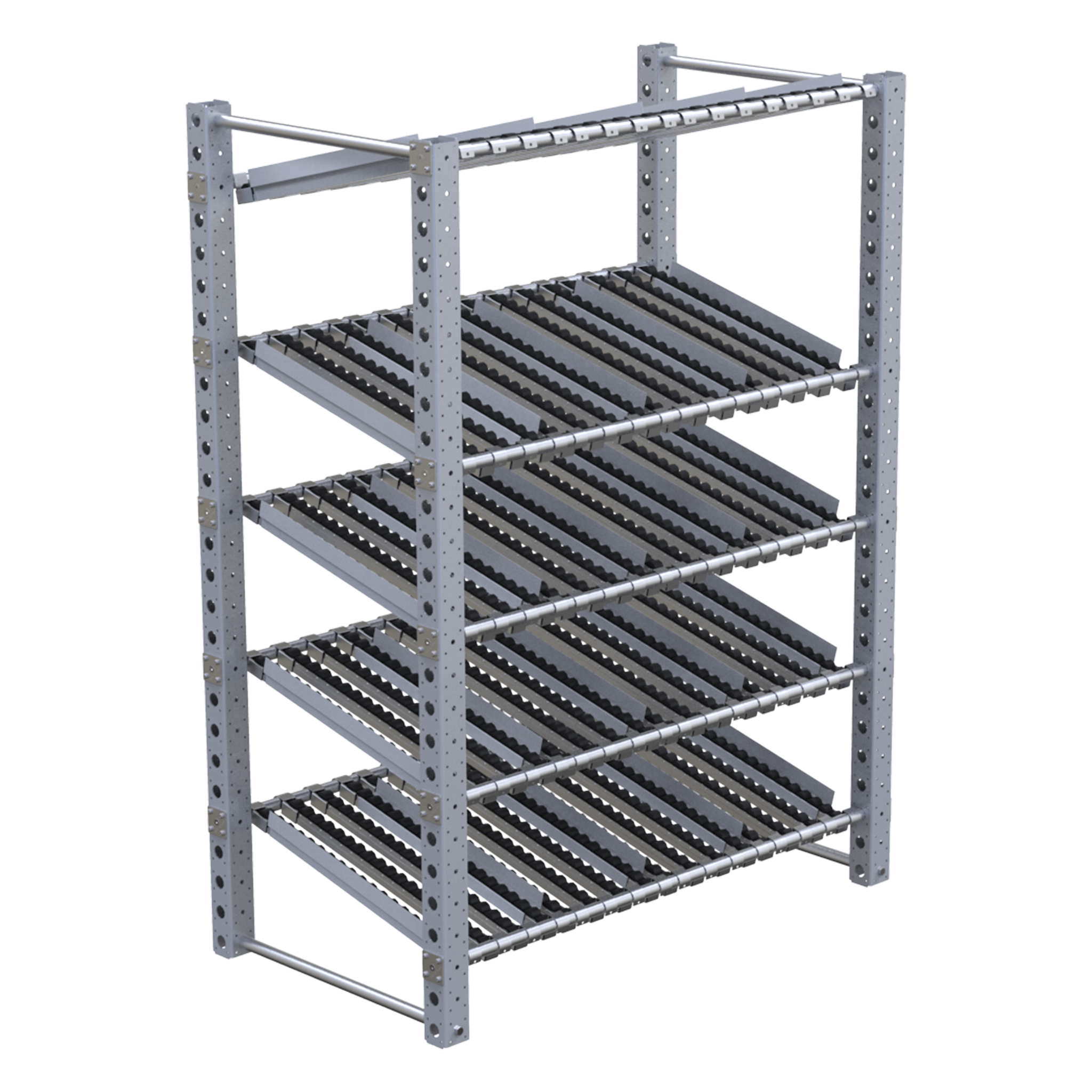 Durchlaufrollenregal – 770 × 1400mm