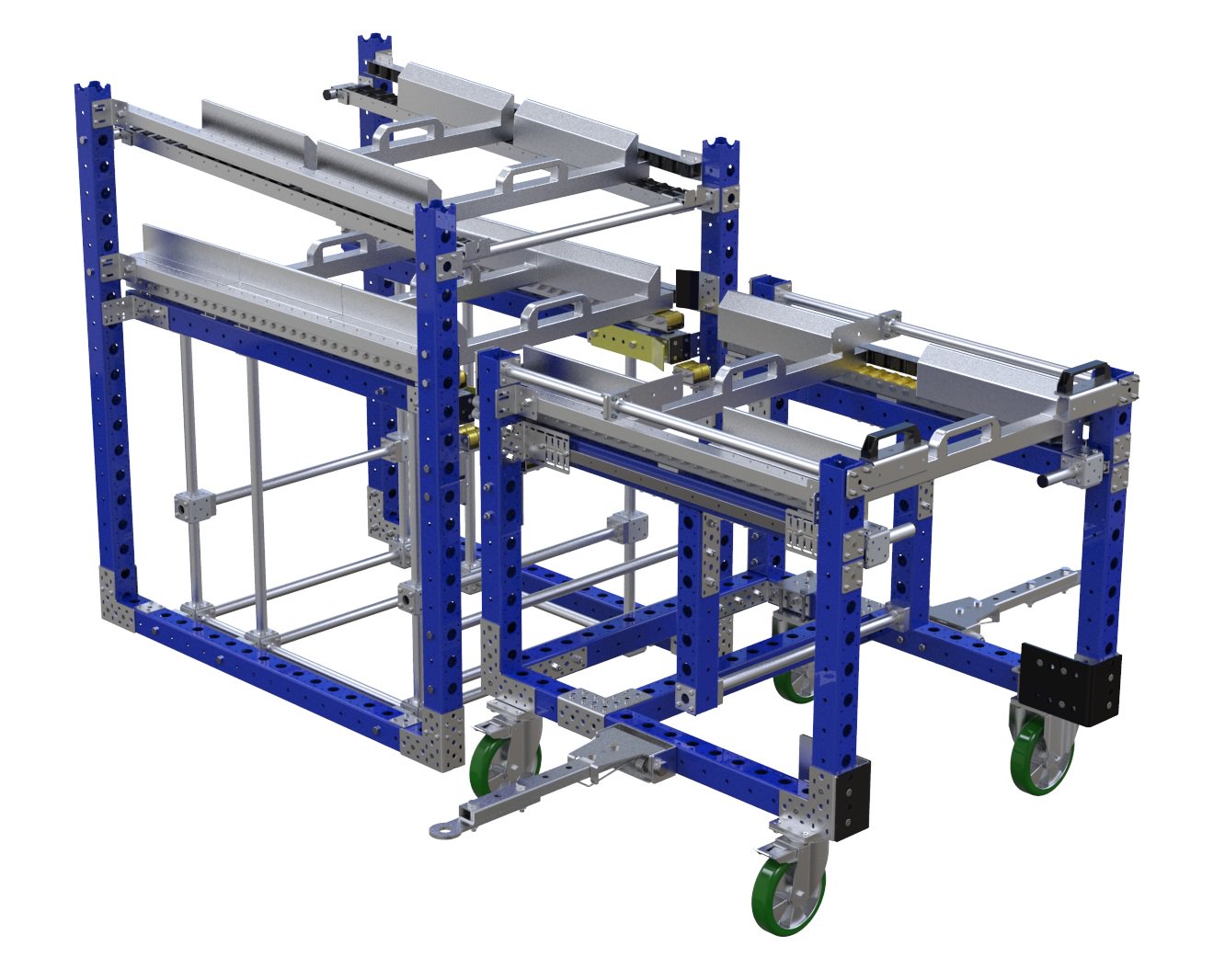 Stationswagen für V-Arm