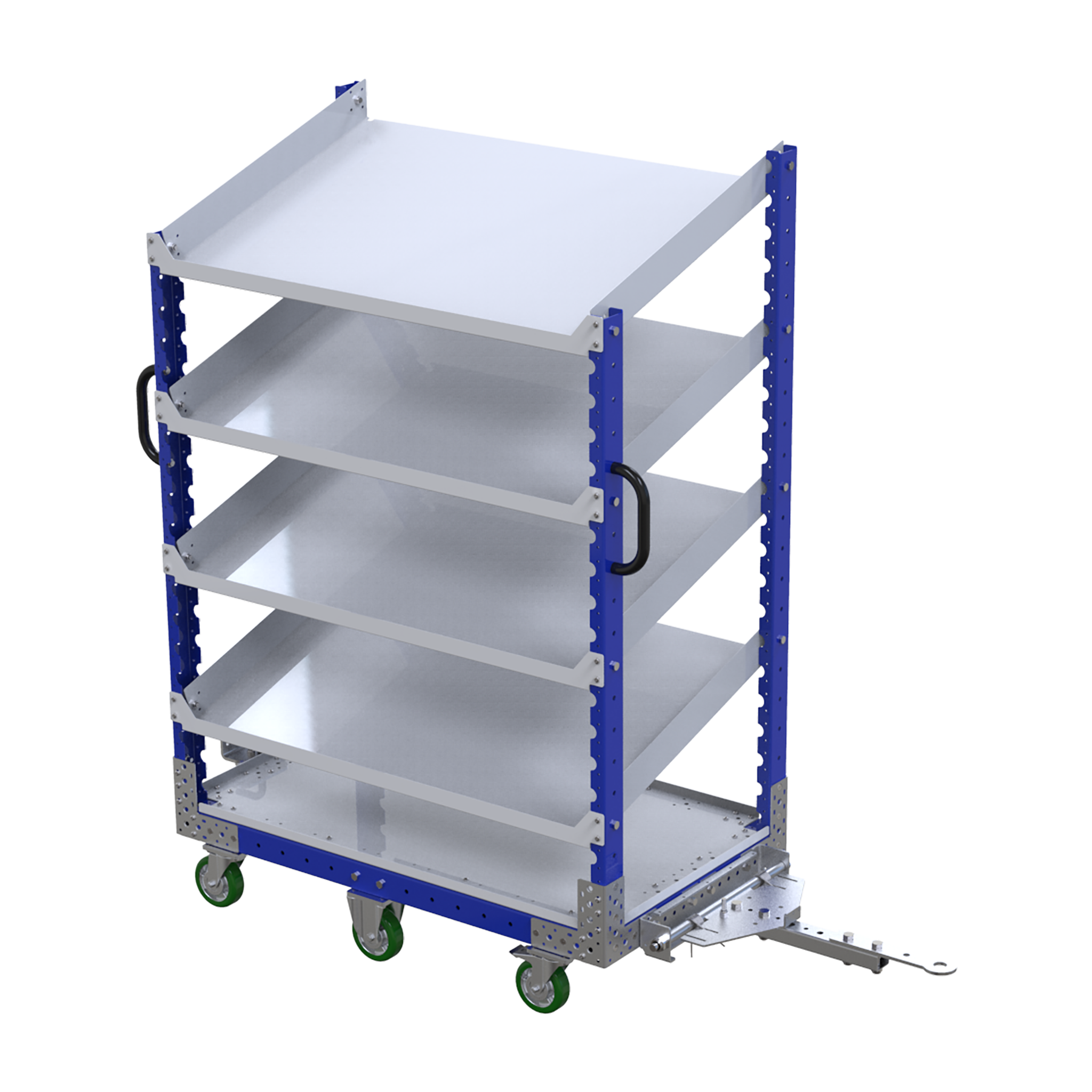 Carro de estantería de flujo - 1260 x 700 mm