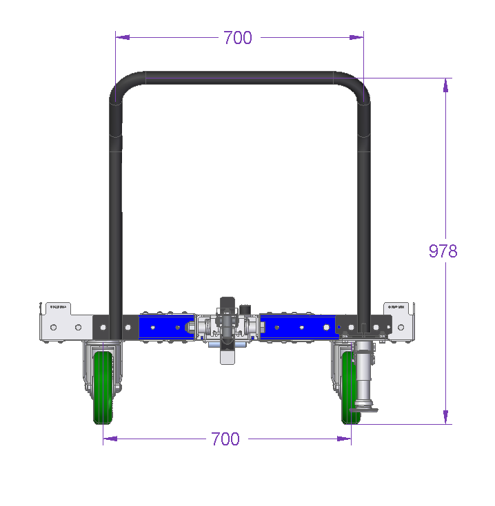 Tugger Cart – 1260 x 1050 mm