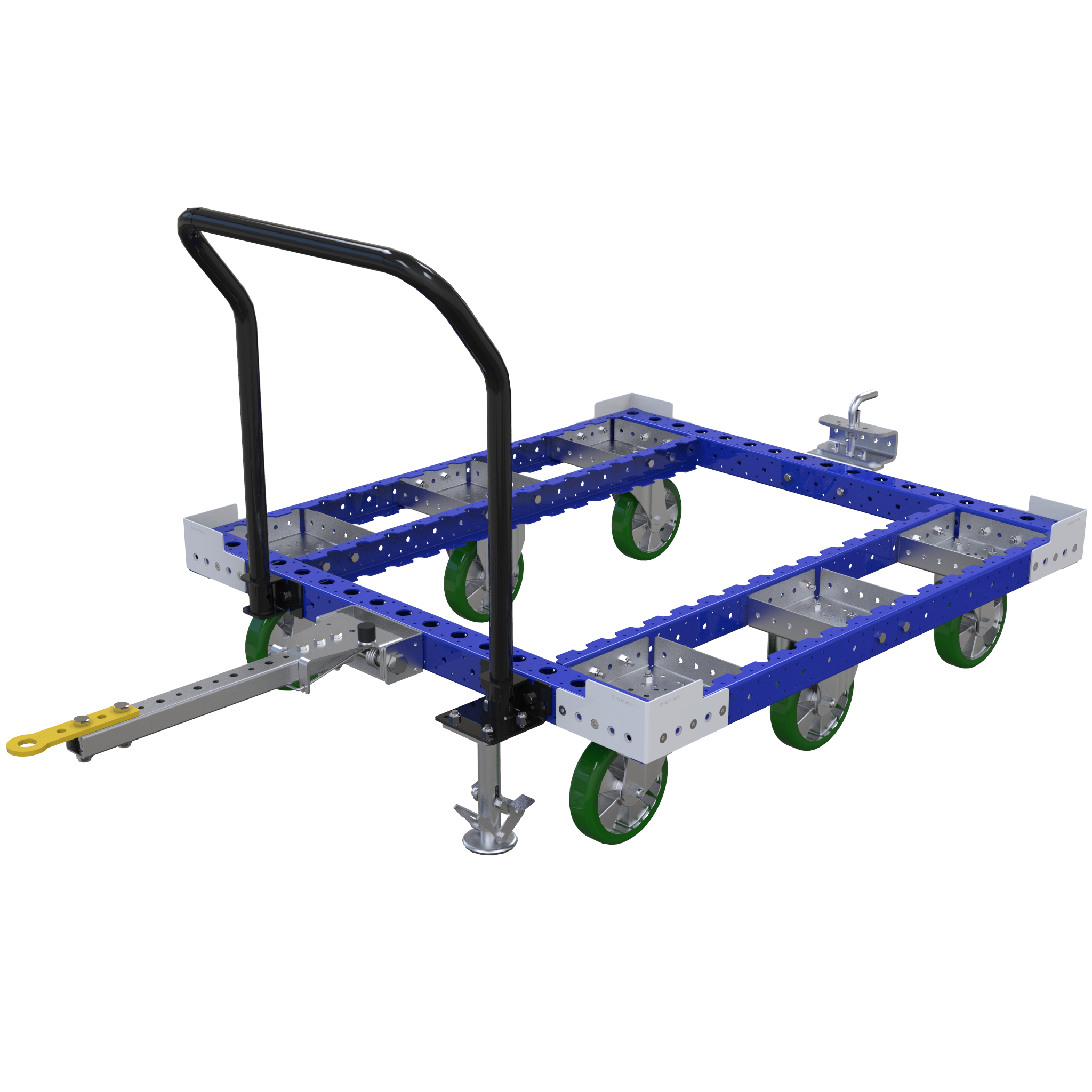 Tugger Cart with Removable Handle Bar 48 x 45 inch
