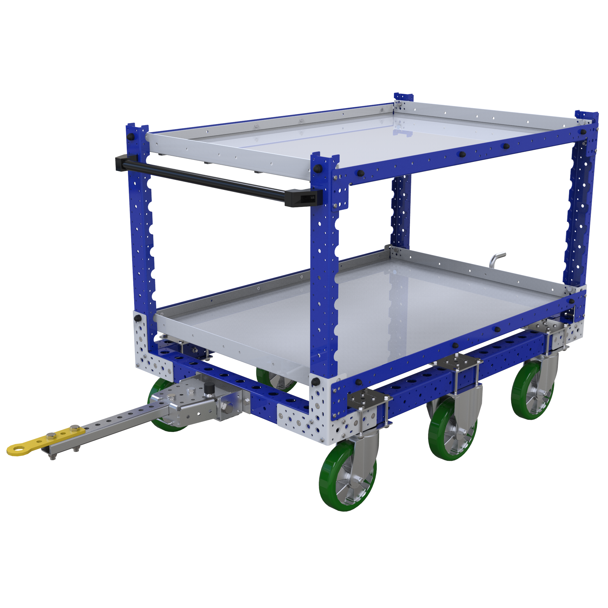 Carro remolcador con repisas - 840 x 1260 mm