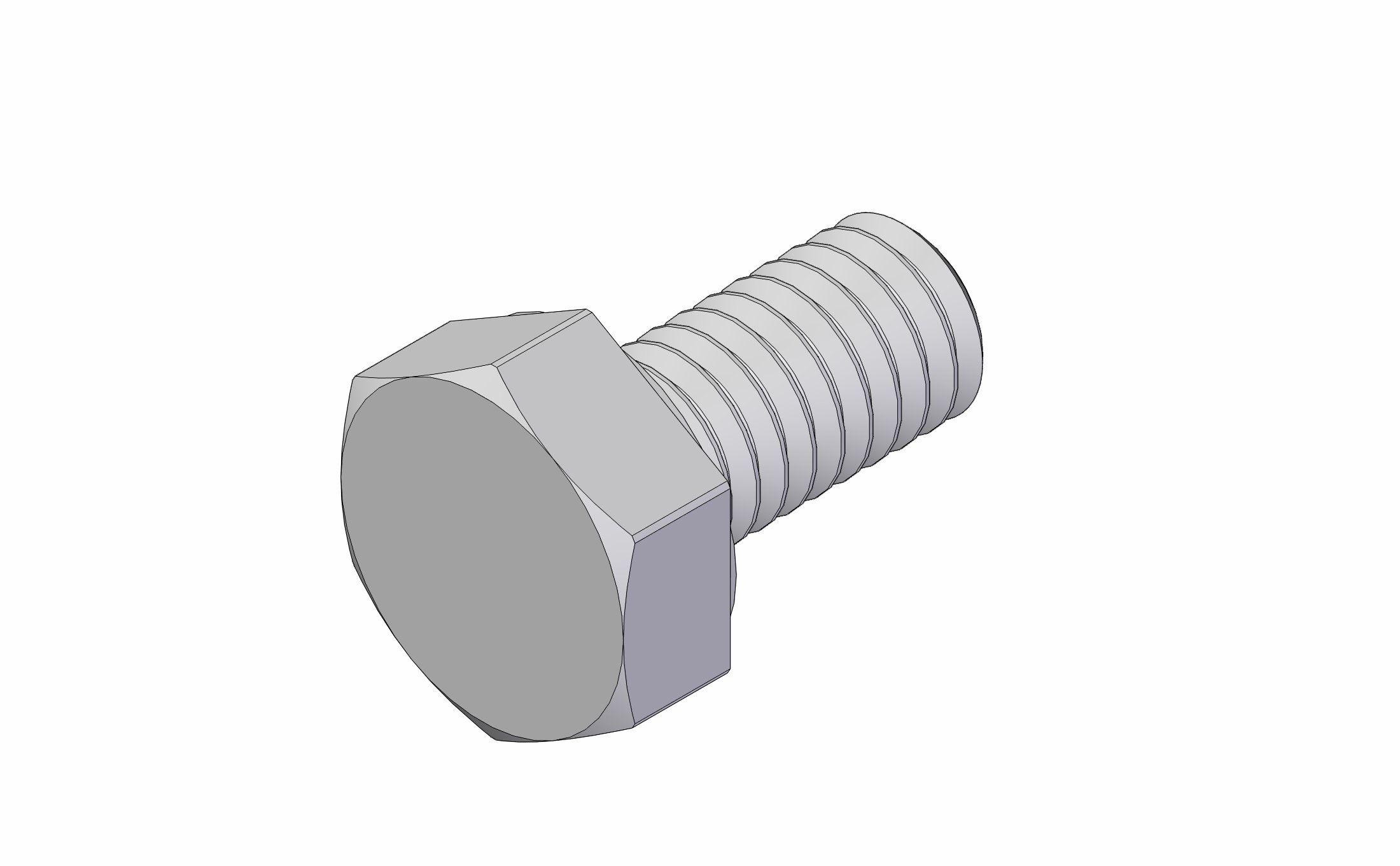 M4 x 8 mm Hex Head