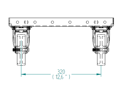 Cart for totes – 420 x 630 mm