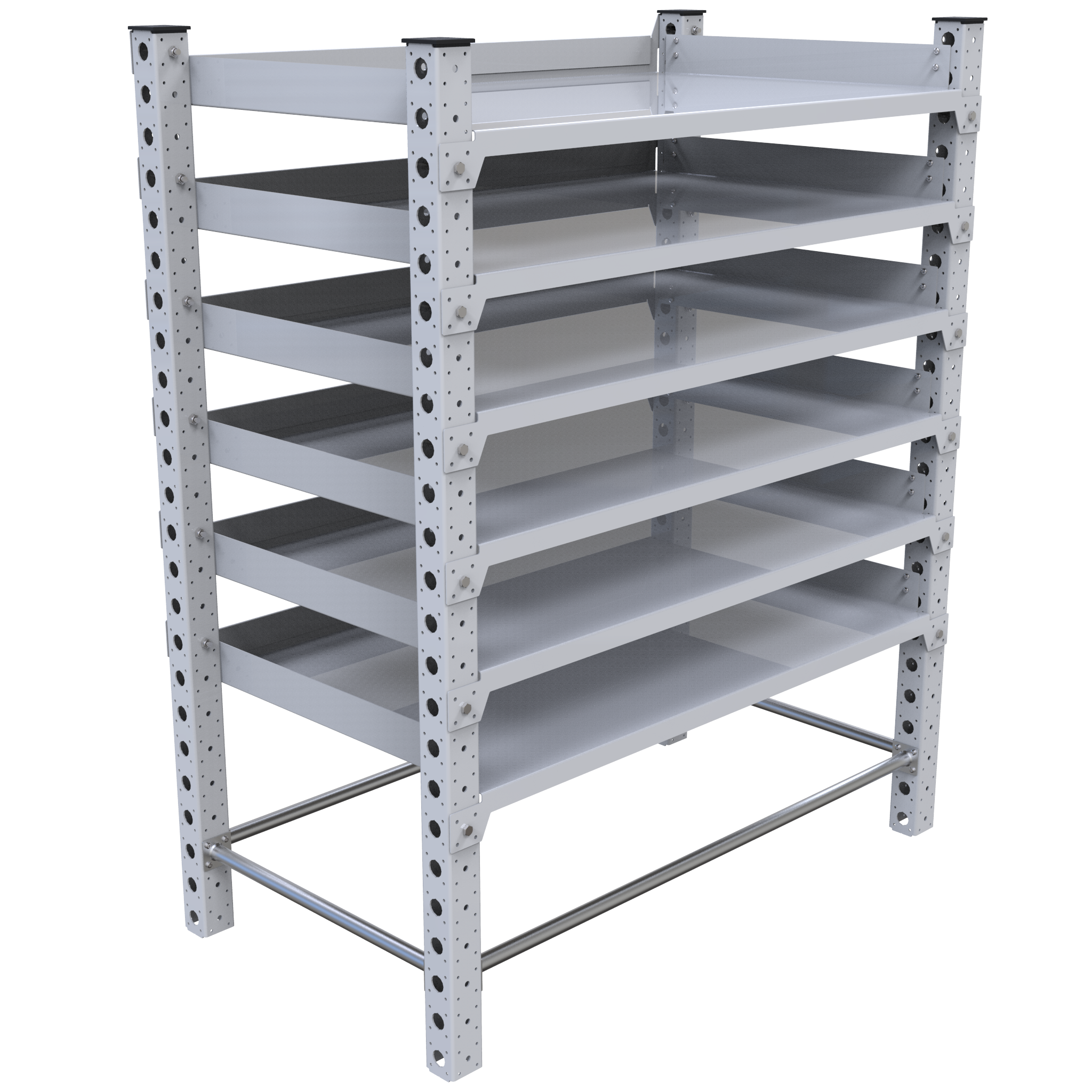 Rack de repisas plano - 770 x 1400 mm