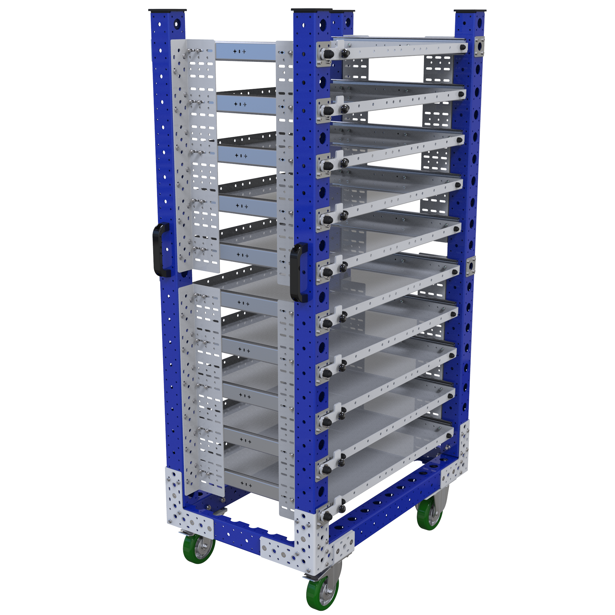 Ausziehbarer Regalwagen - 560 x 910 mm