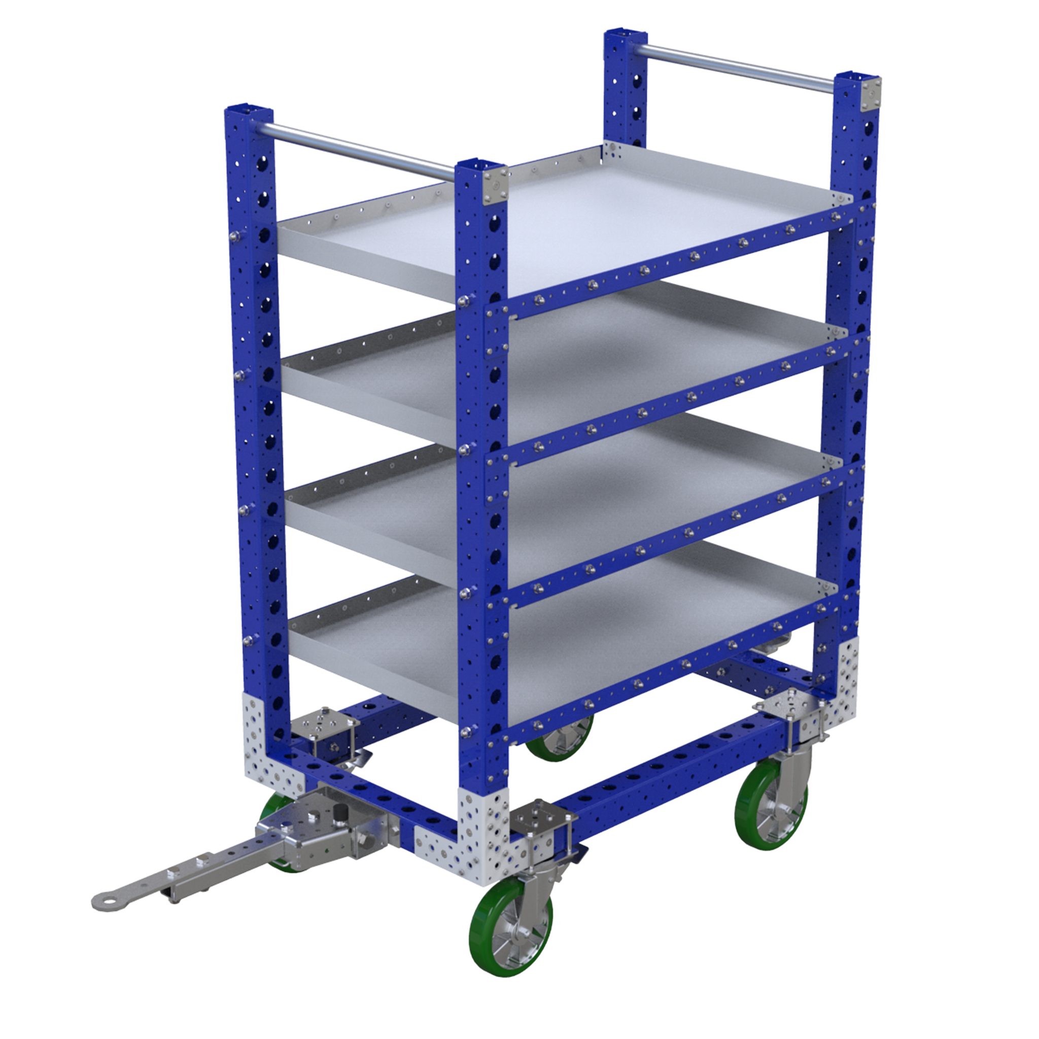 Carro con repisas - 700 x 1120 mm