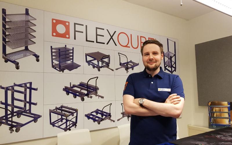FlexQube design manager Olof Brown