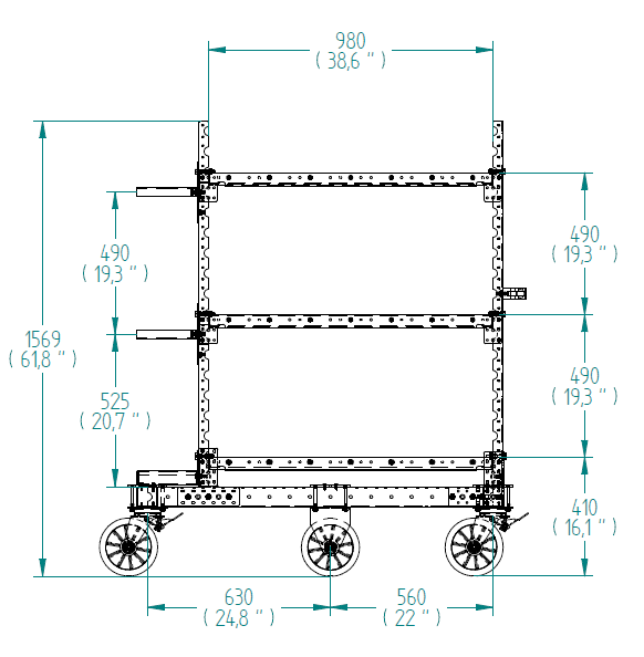 Kit-Wagen – 1260 × 840 mm