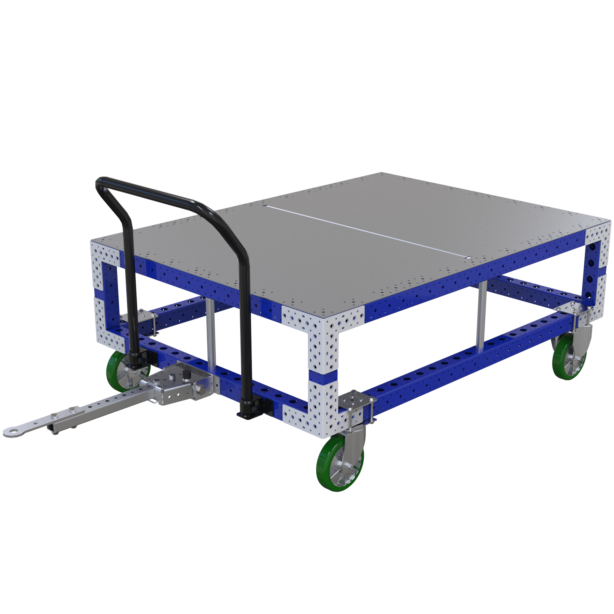 Raised Tugger Pallet Cart - 1260 x 1680 mm