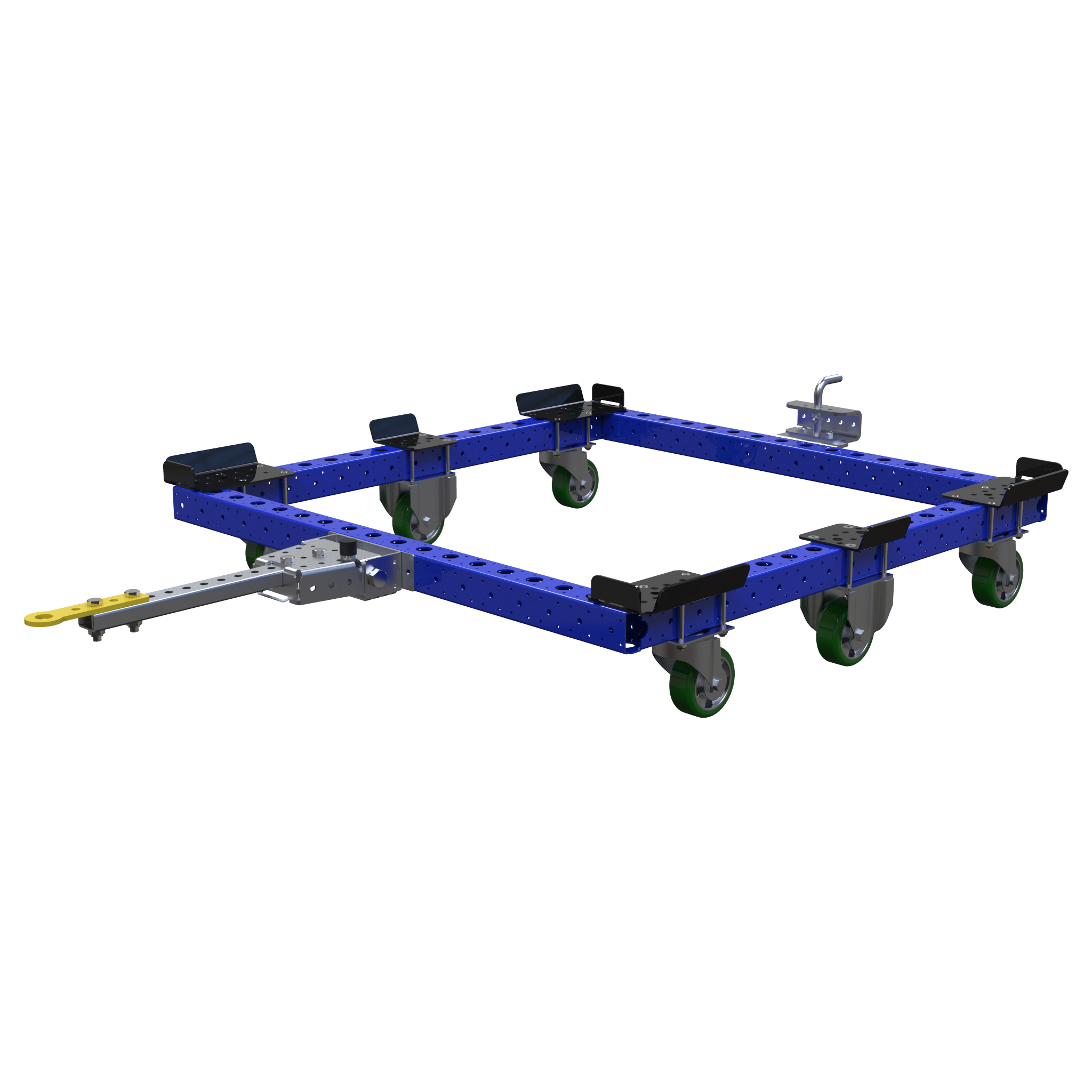 Low Rider Tugger Pallet Cart - 1260 x 1260 mm
