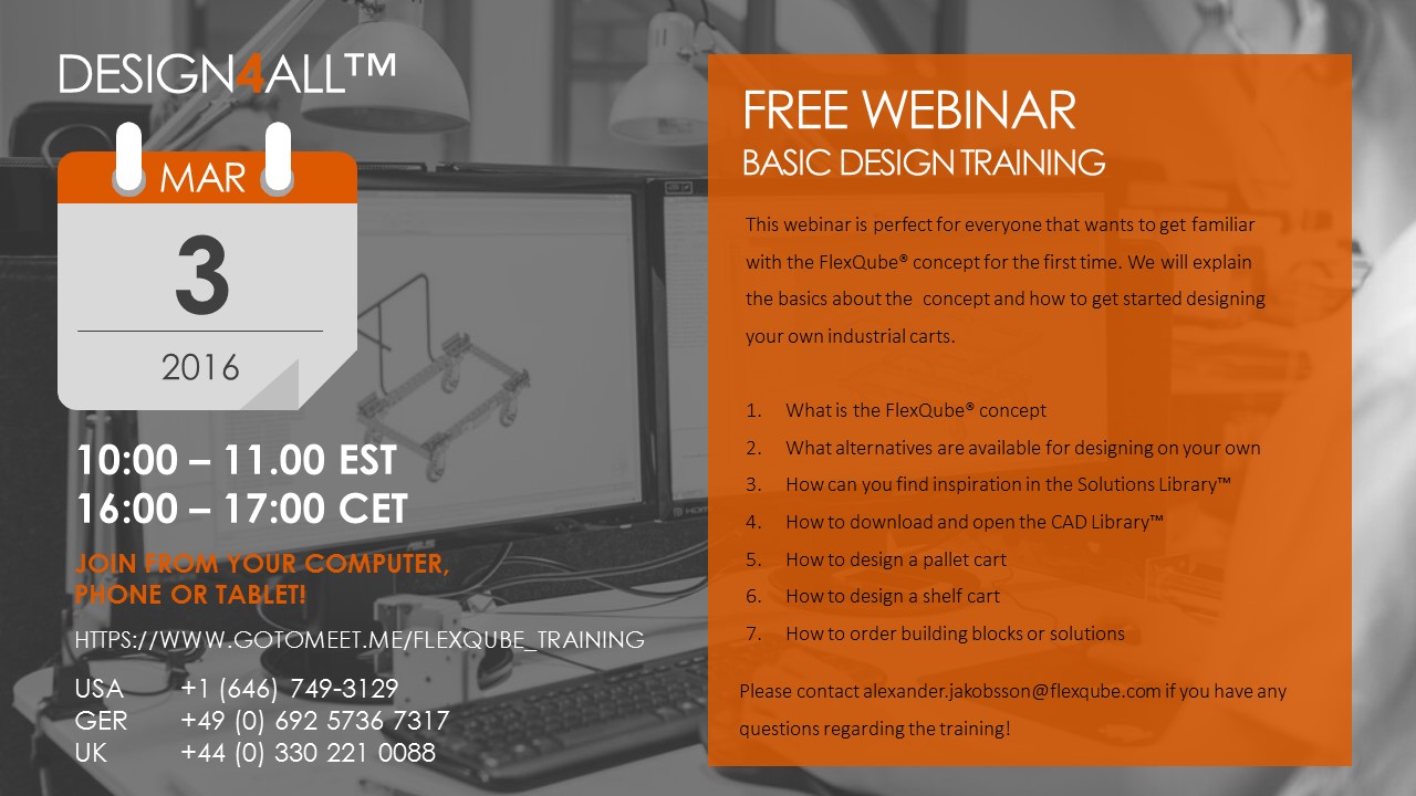 Seminario web gratuito: formación básica en diseño
