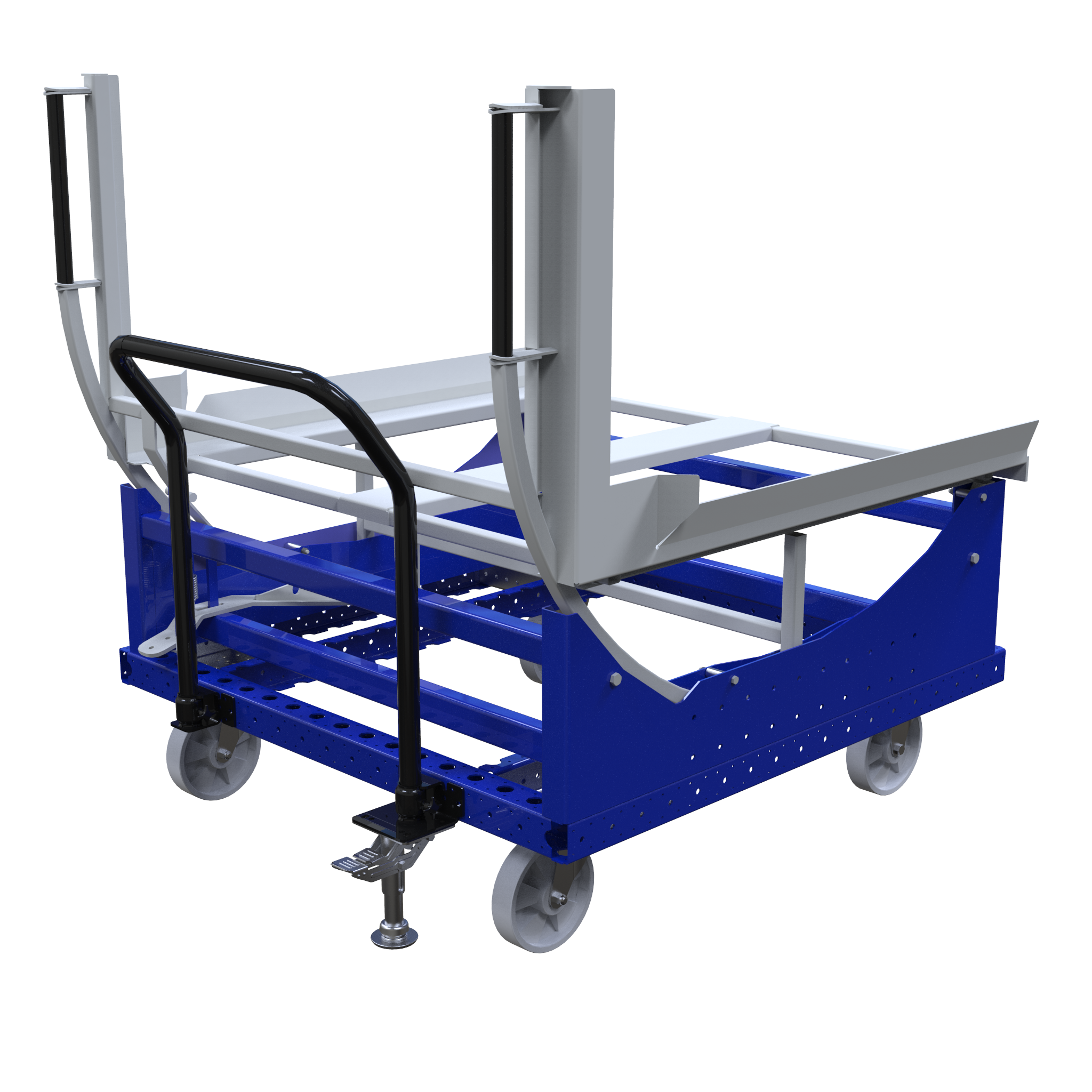 Kippbarer Palettenschubwagen - 1260 x 1260 mm