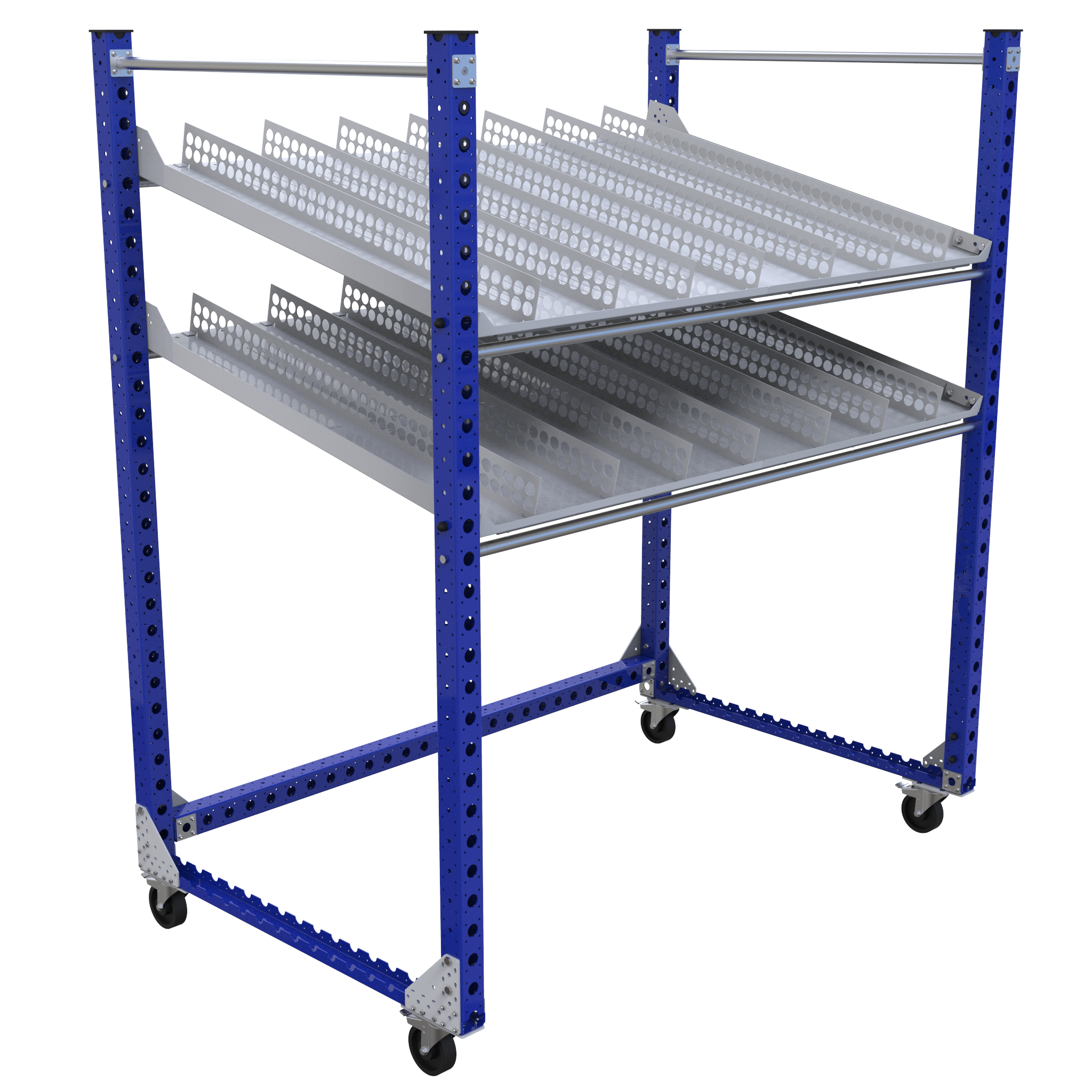 Flow Shelf Cart - 2030 x 1260 mm