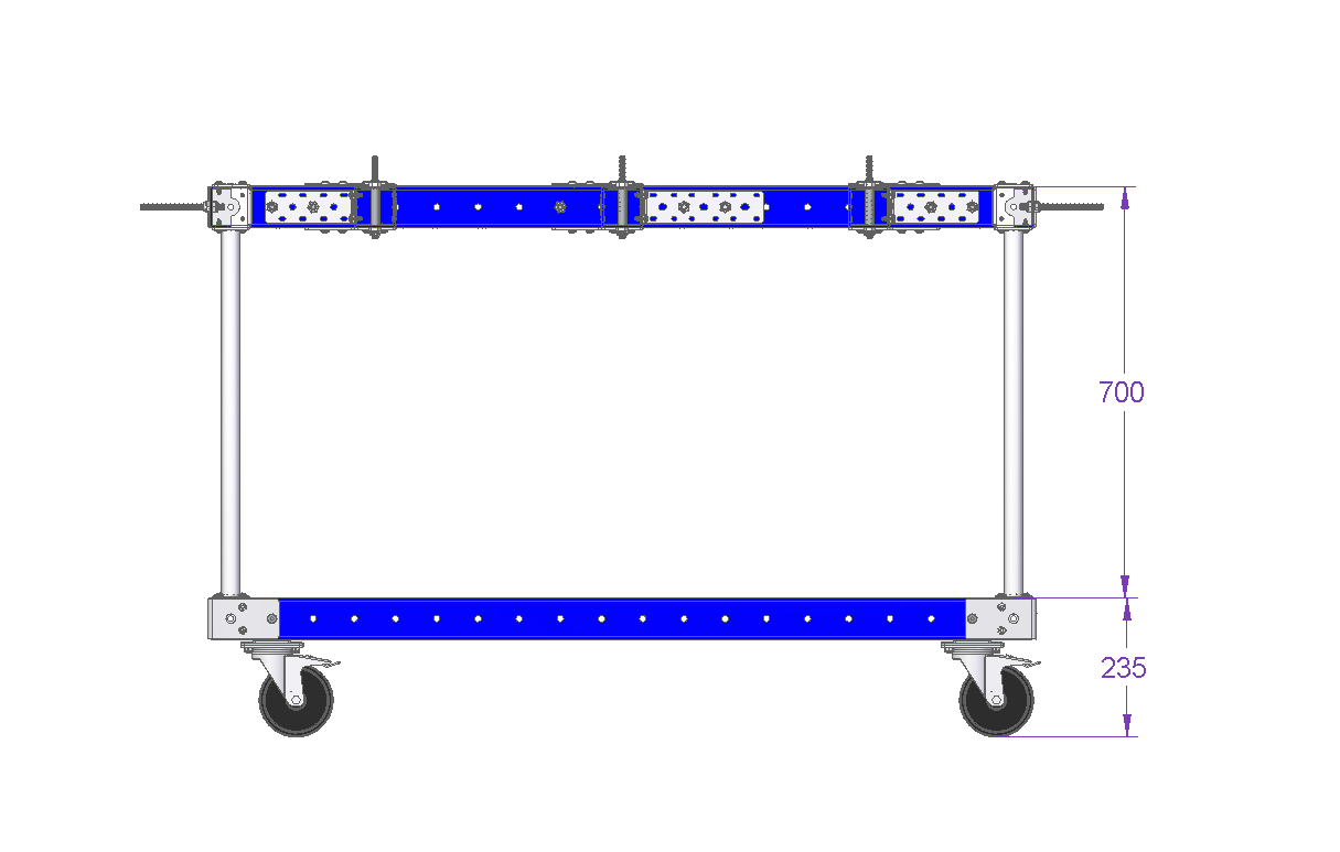Cart for Hanging Hoses