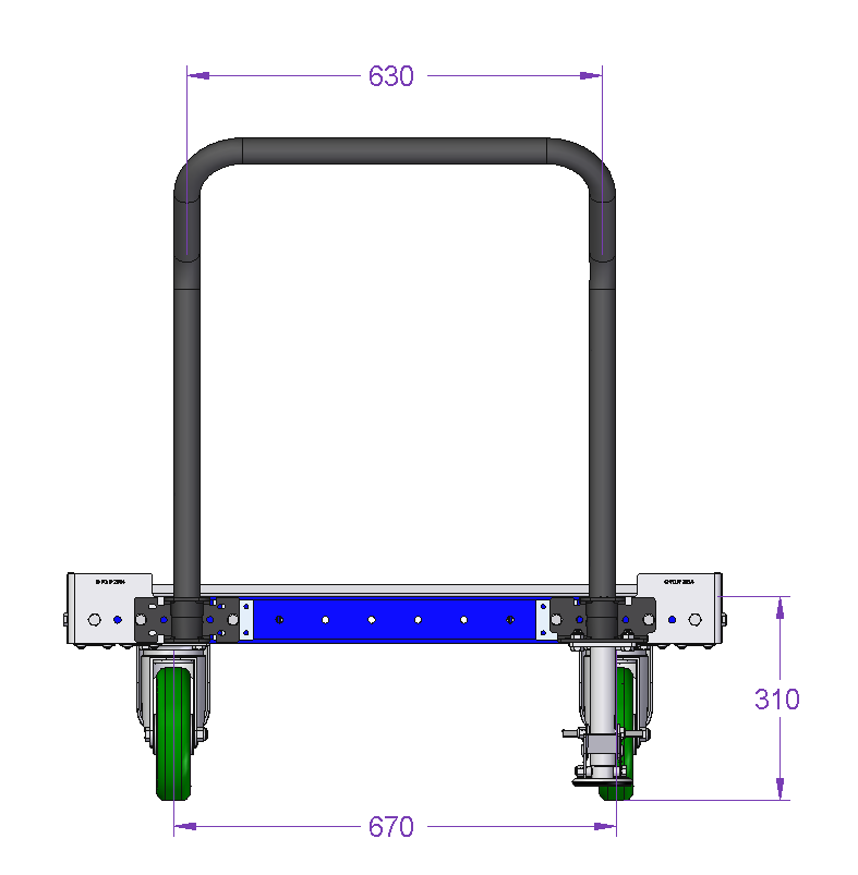 Pallet Cart - 1050 x 980 mm