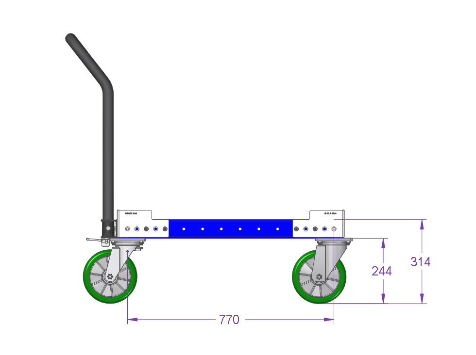 Pallet cart – 30 x 33 inches