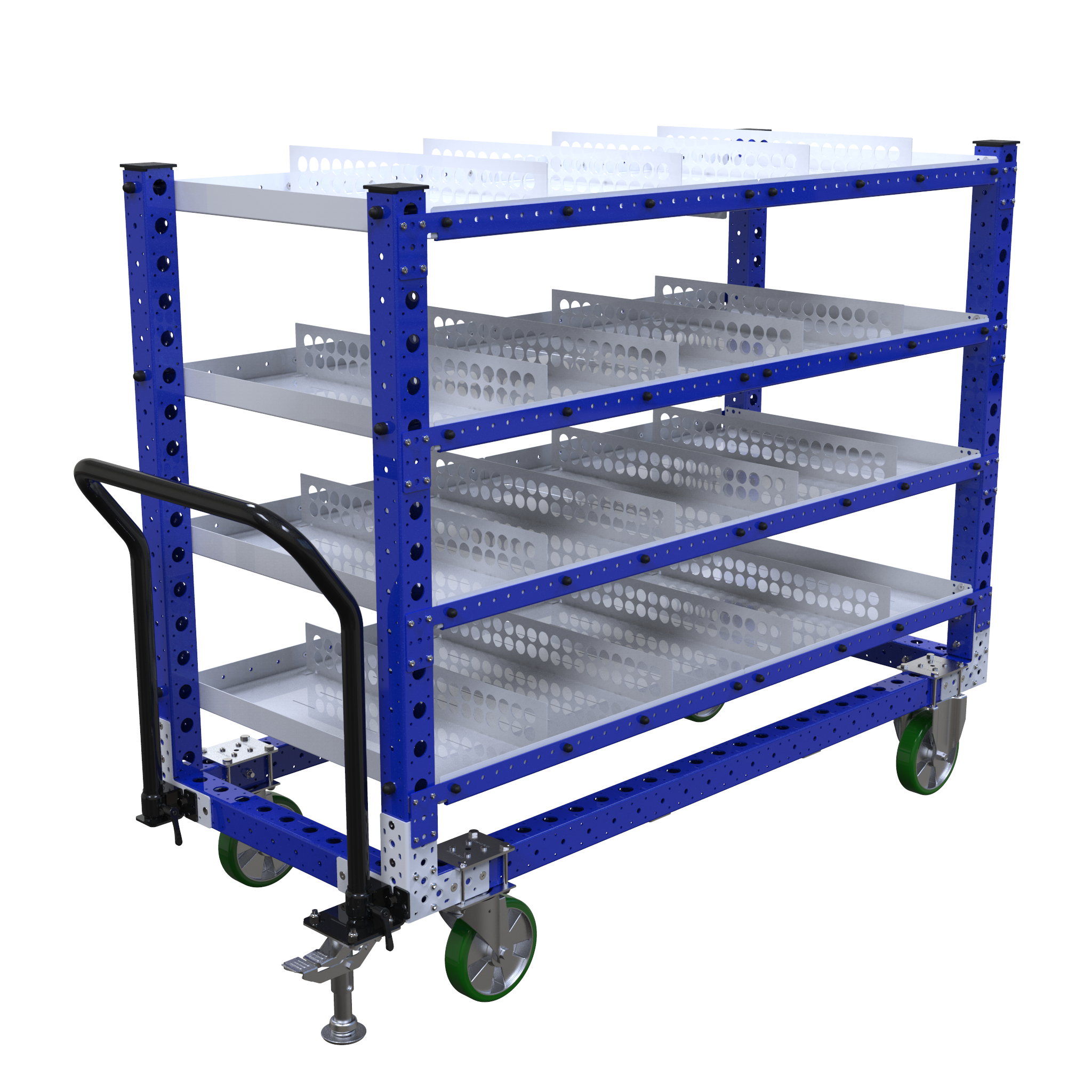 Carro con estantes – 1820 x 770 mm