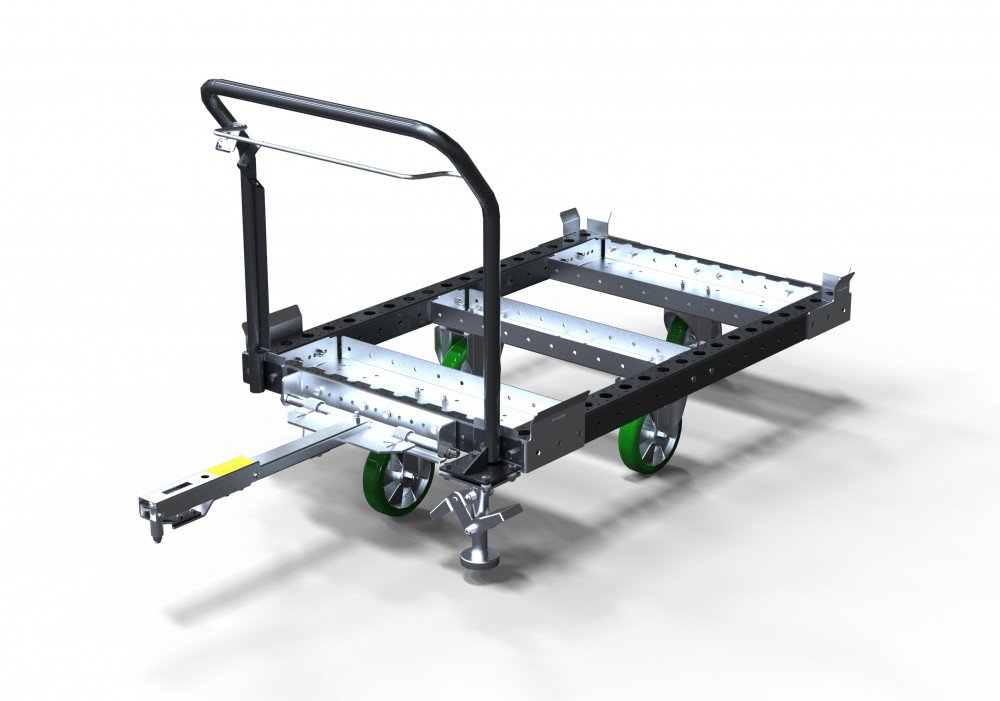 Carrito de remolque para euro pallet FlexQube