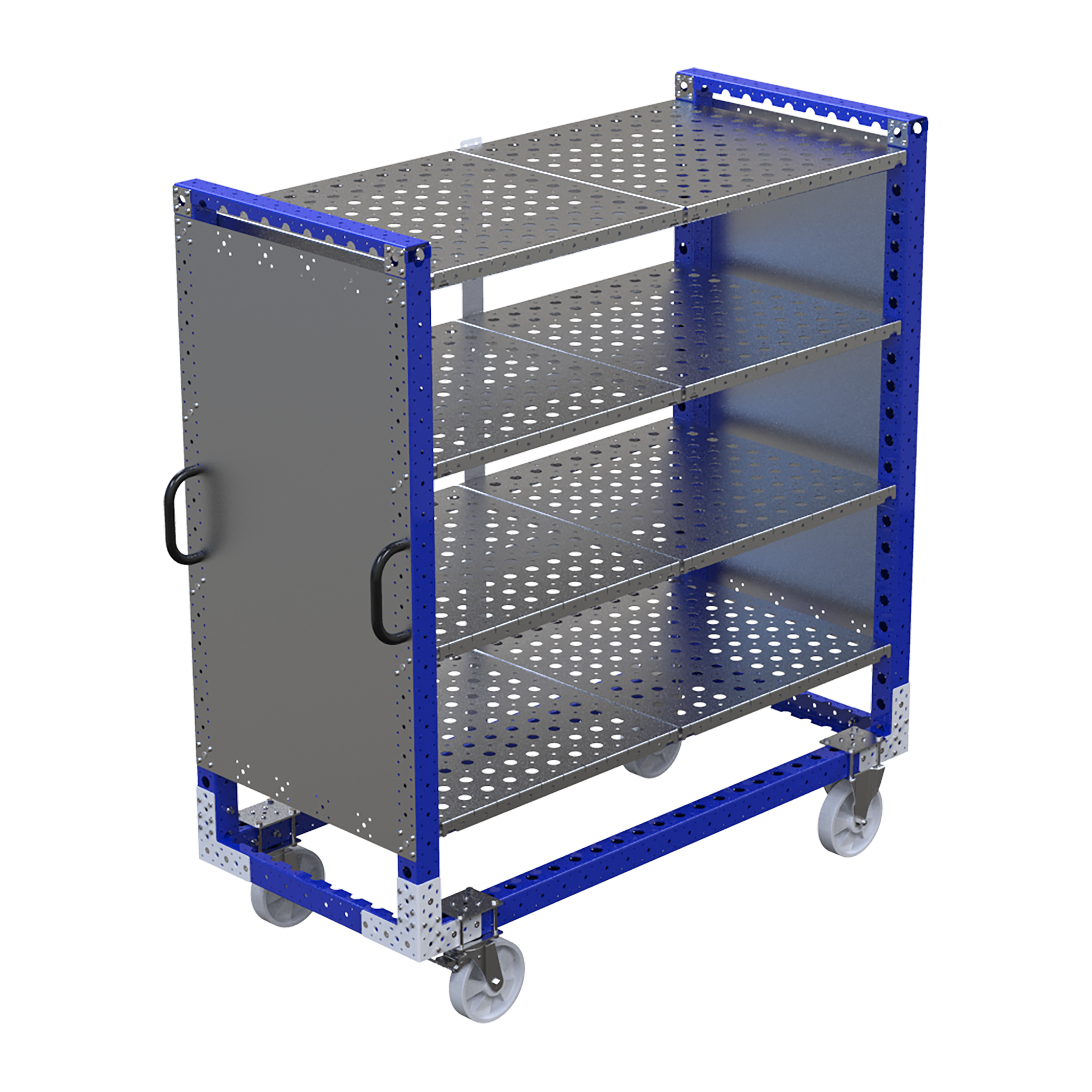 Carro de estantería plana - 770 x 1680 mm