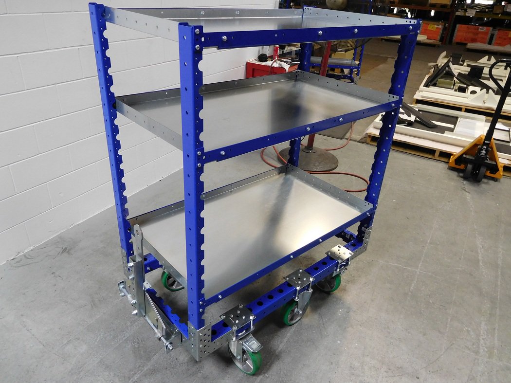 Flat Shelf Cart 1260 x 700 mm