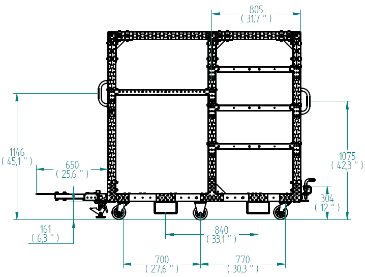 Kit Cart – 1050 x 1750 mm