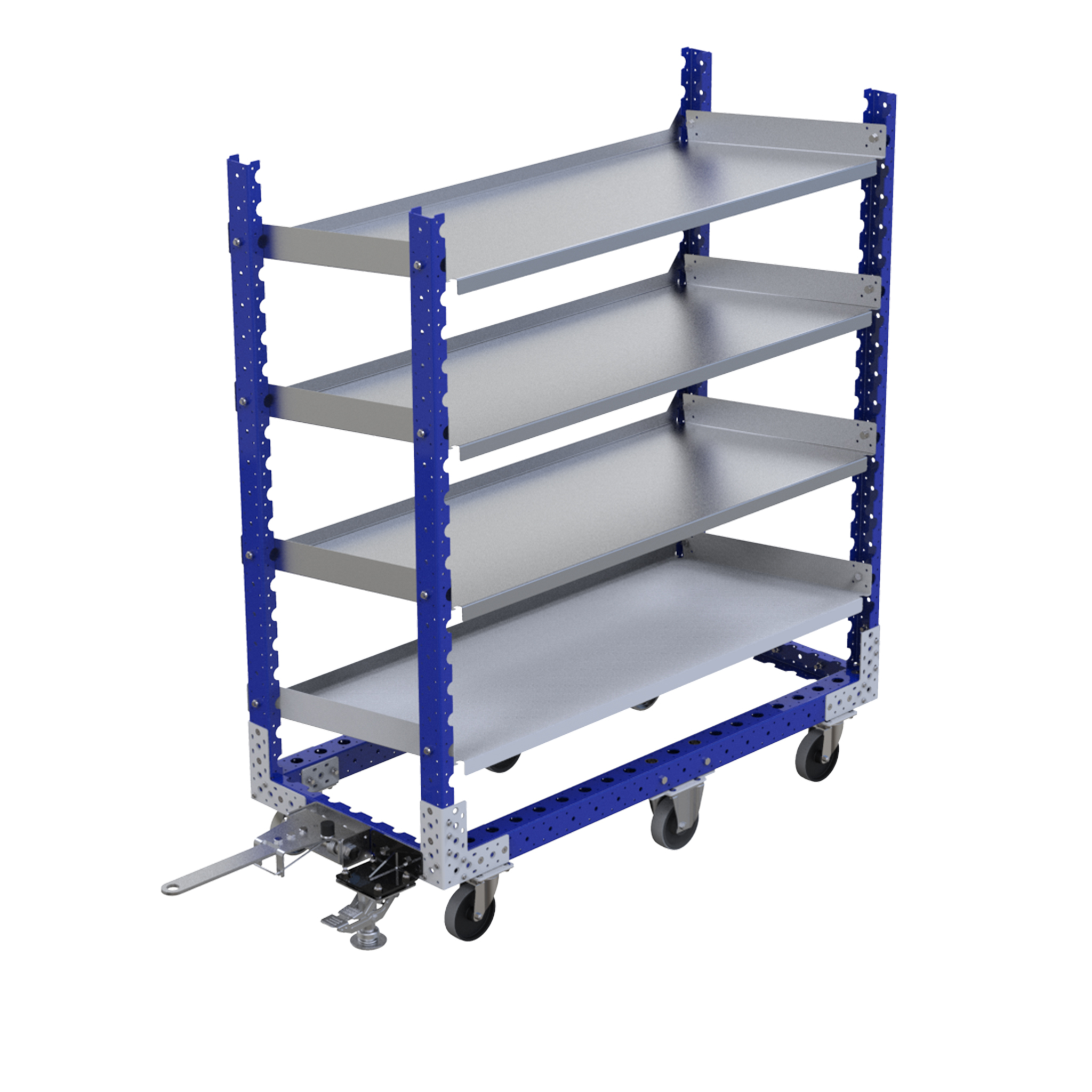 Carro de estante de flujo - 630 x 1400 mm