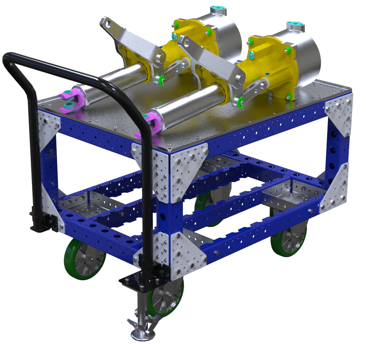 E-Rahmen-Palettenwagen – 770 × 1050 mm