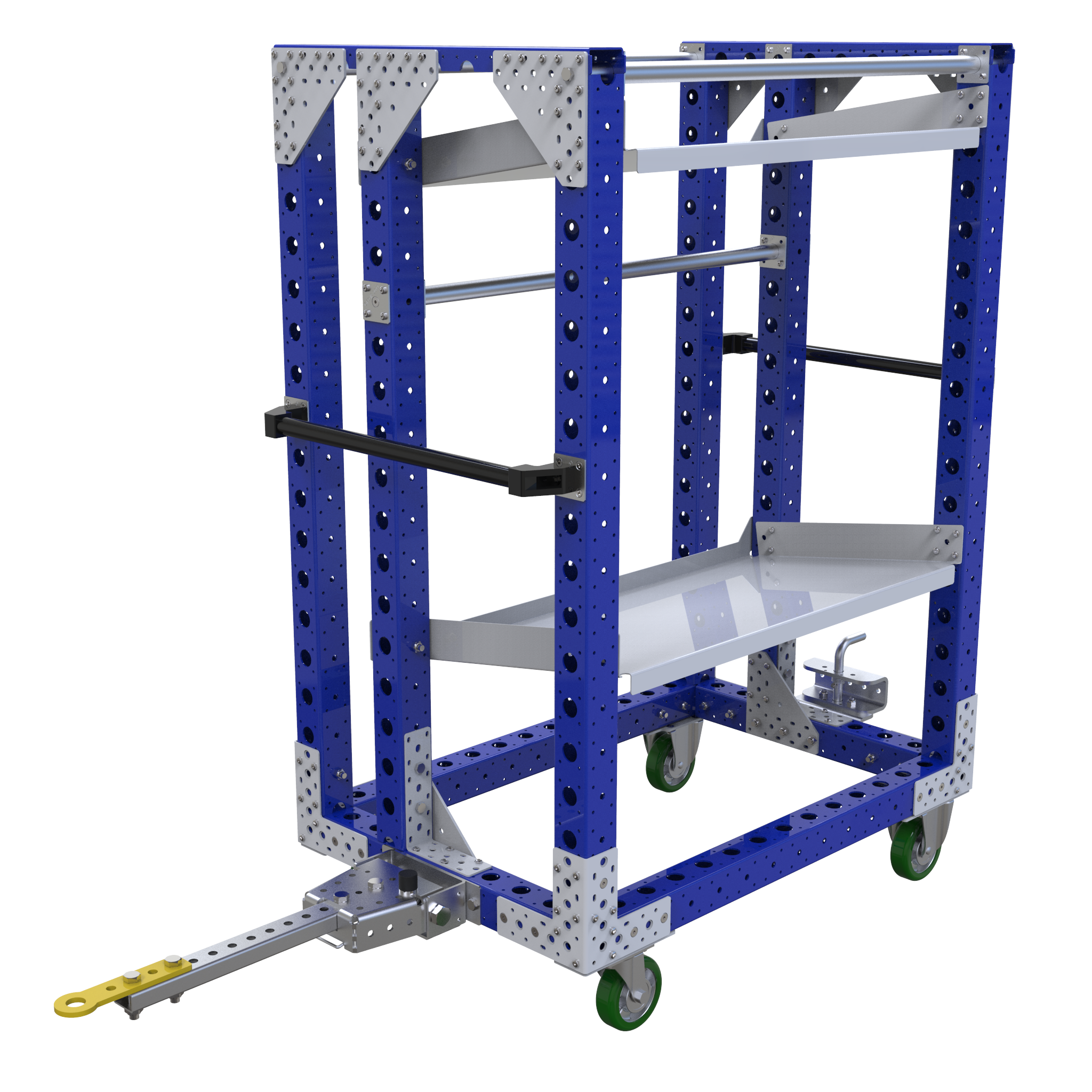 Flow Shelf Tugger Cart – 1050 x 700 mm