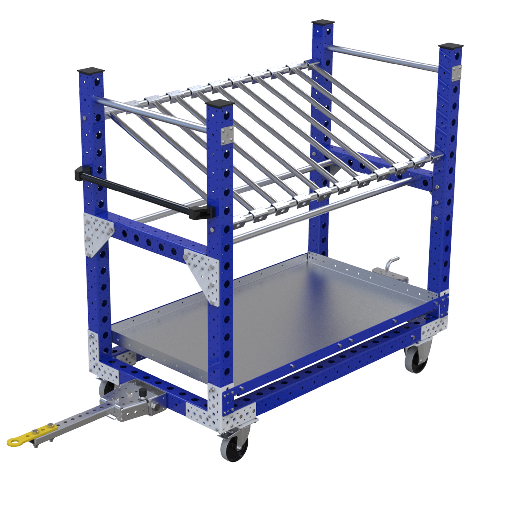Carro de remolque de estante - 770 x 1400 mm