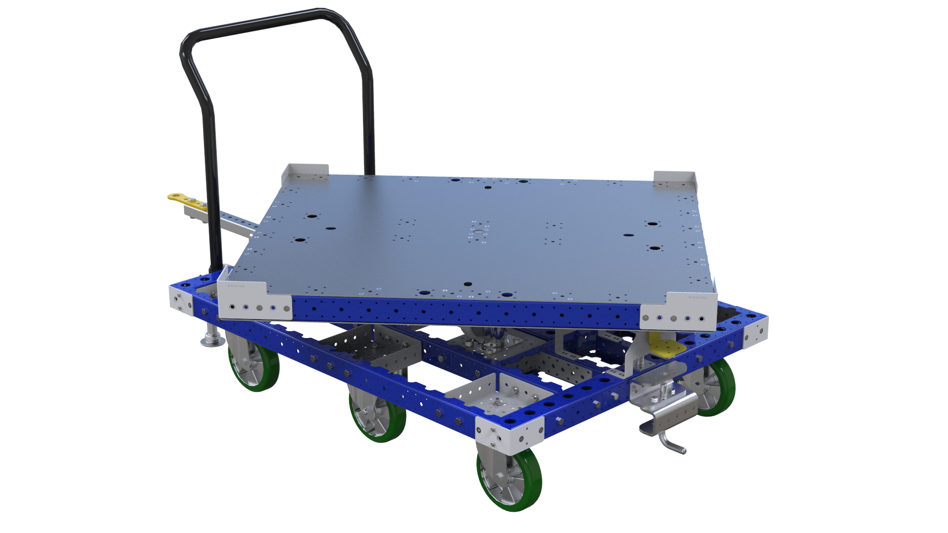 Transportwagen mit drehbarer Ebene - 1050 x 1330 mm