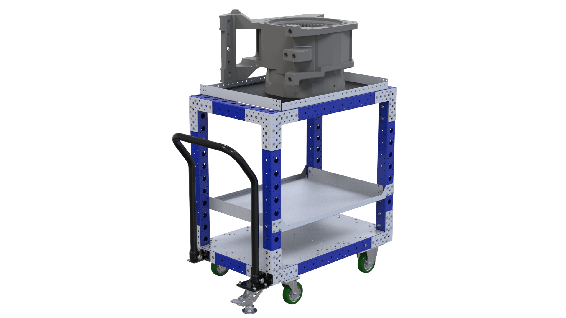 Flat Shelf Cart - 630 x 980 mm