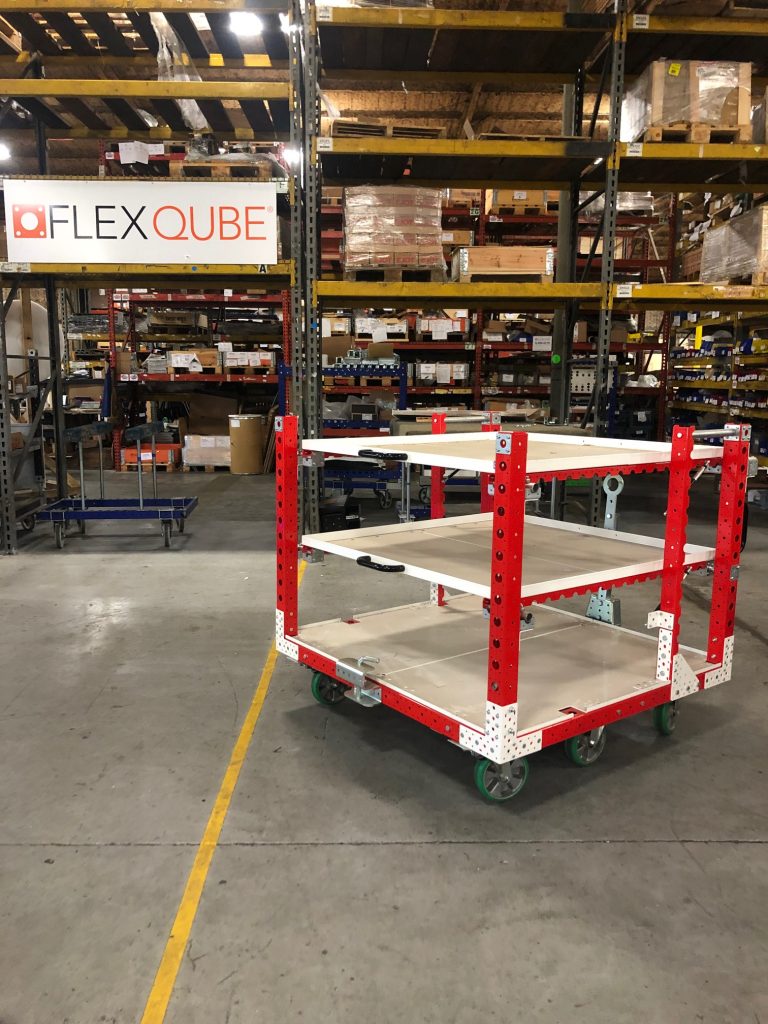 The FlexQube concept lets ABB re-design their carts