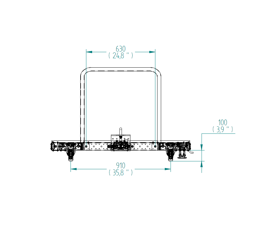 Zugwagen – 1260 × 1260 mm