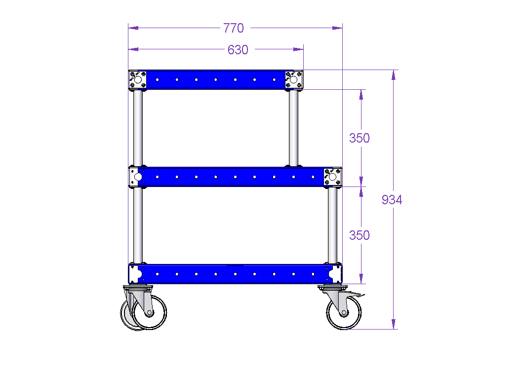 Kit-Cart for Batteries