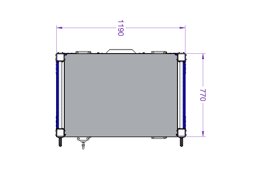 Flow Shelf Cart 1190 x 770 mm (47 x 30 inch)