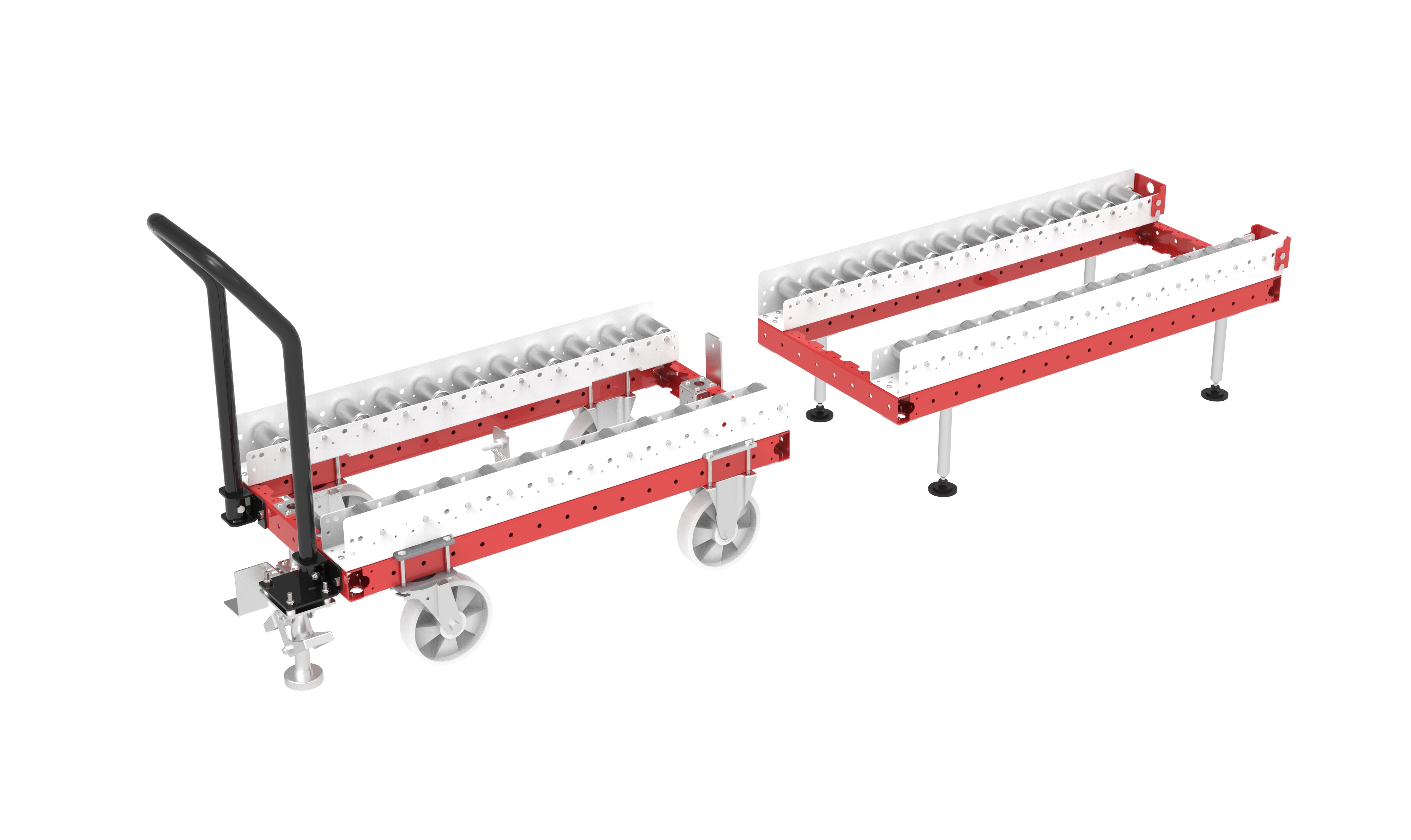 Roller top cart – 1120 x 560 mm