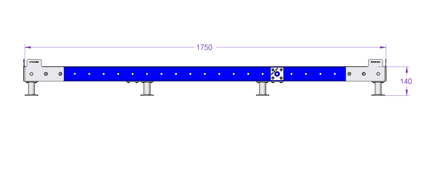 Sub Frame 1750 x 840 mm