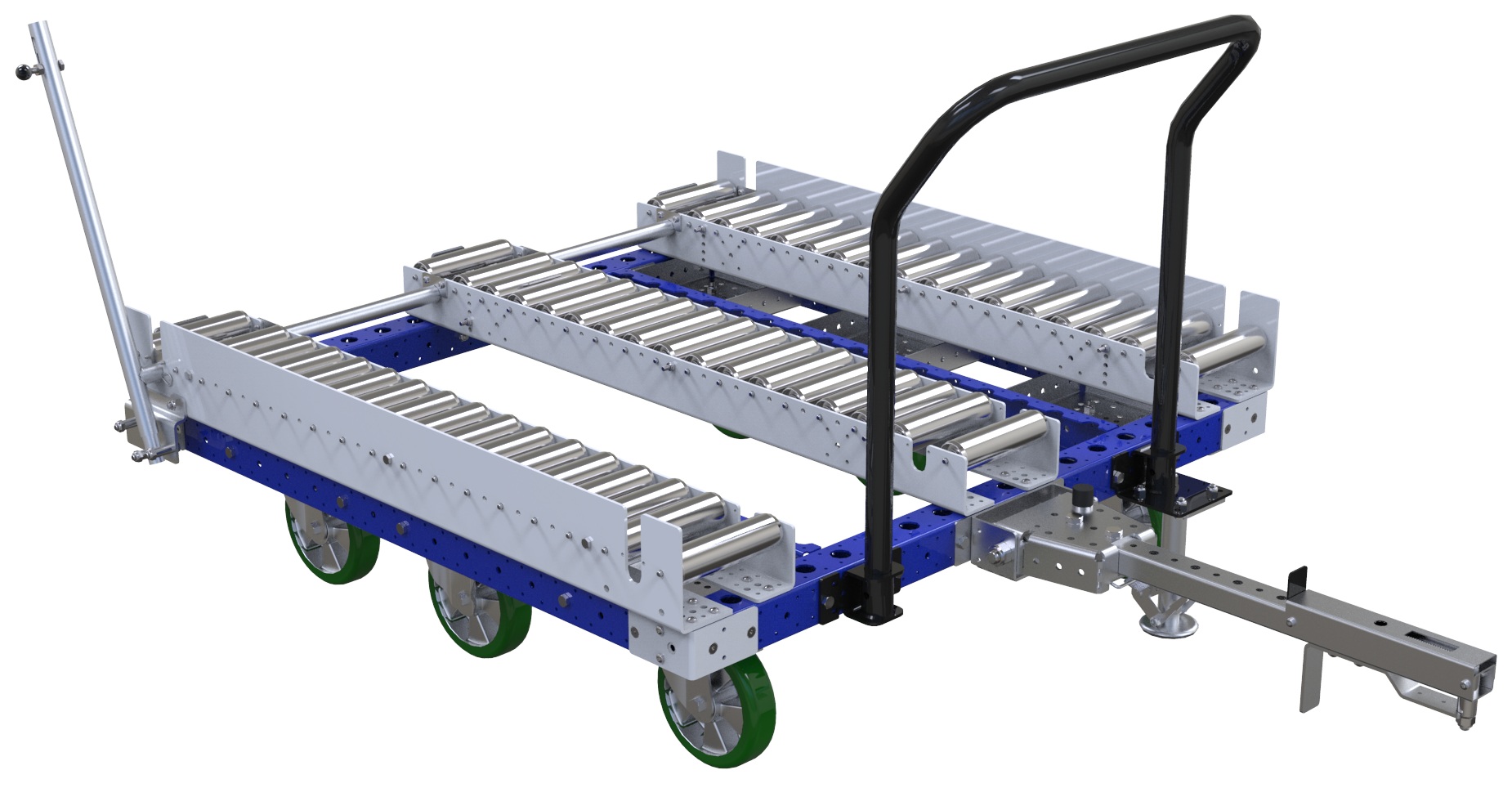 Carrito FlexQube transportador de ranuras