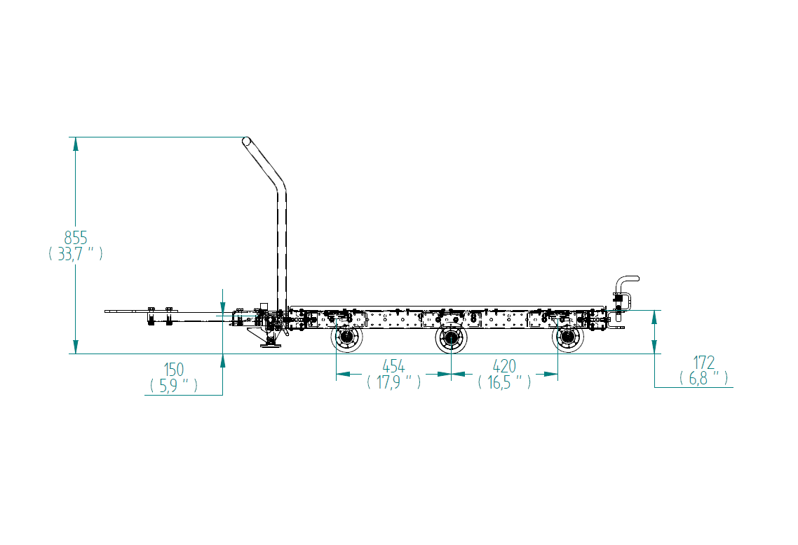 Zugwagen – 1260 × 1260 mm
