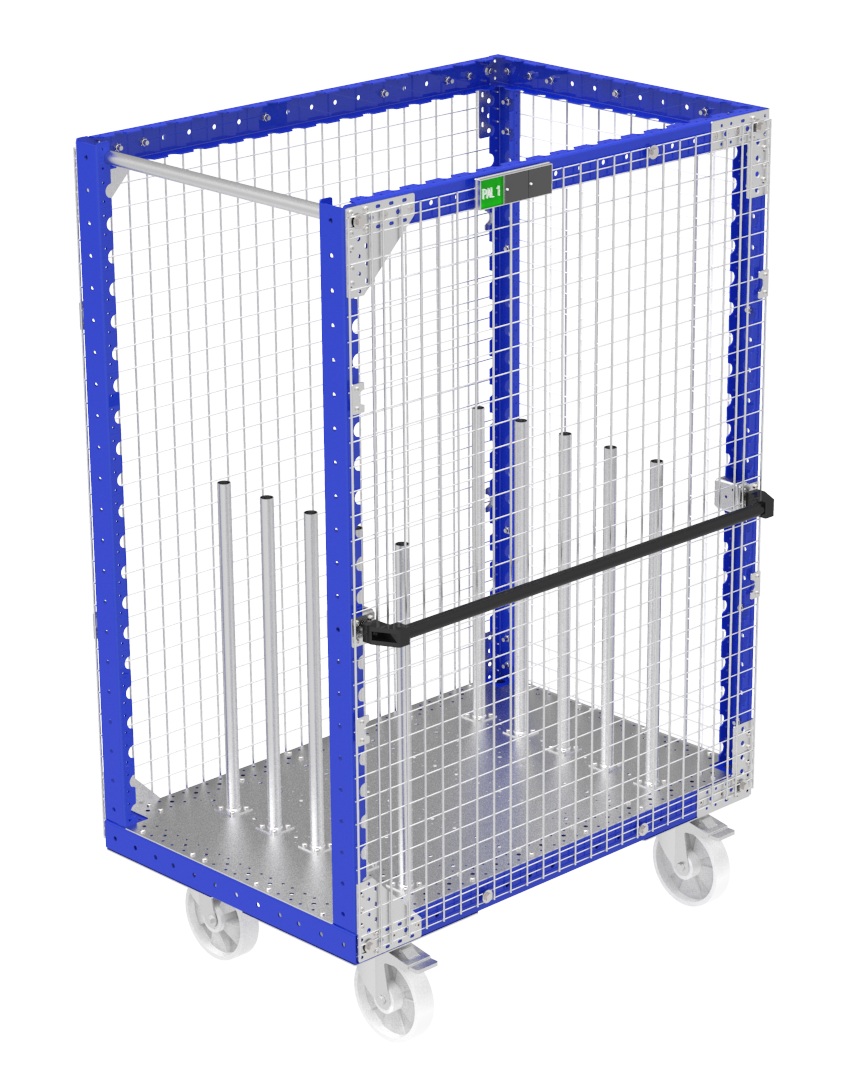 Kit-Wagen für Kartons – 1240 × 820 mm