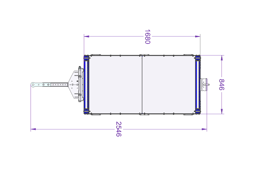 Shelf Cart – 63 x 33 Inches