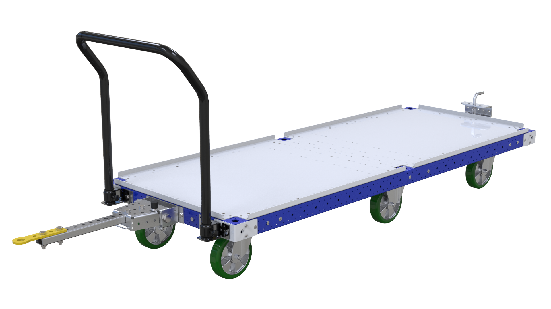 Flat Deck Tugger Cart - 840 x 2170mm