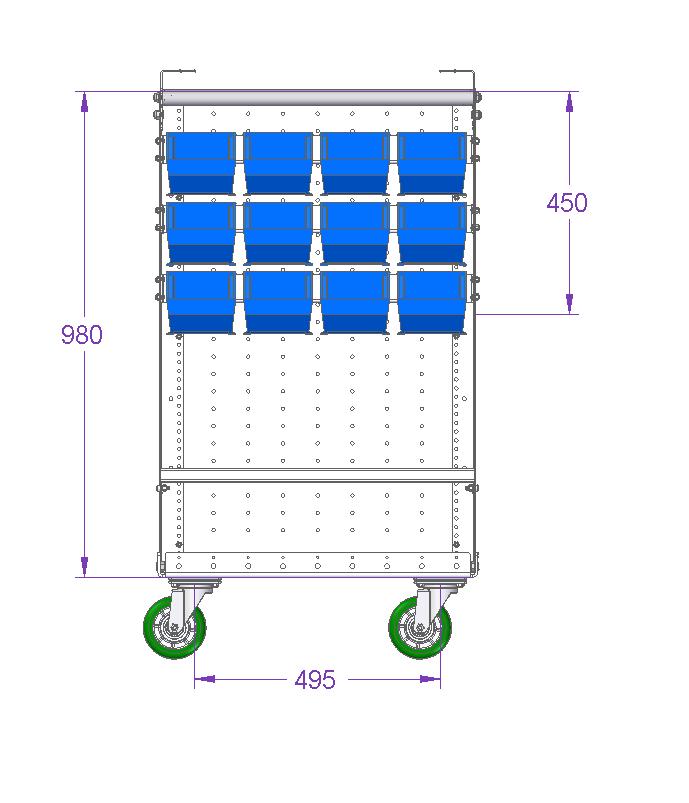 Kit Cart – 630 x 420 mm
