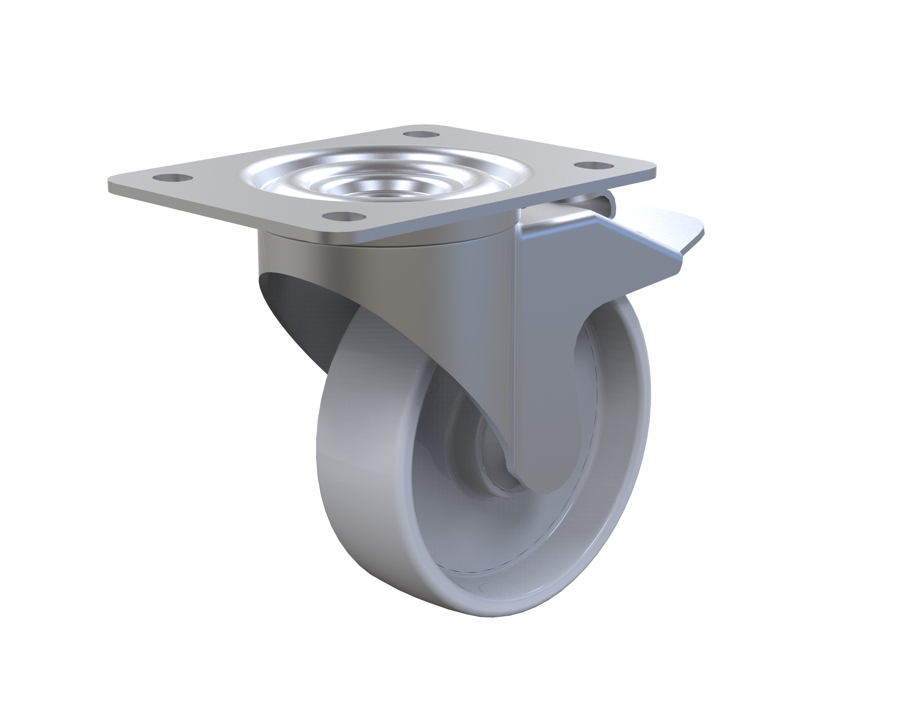 Polyamide Caster 125 mm with brake
