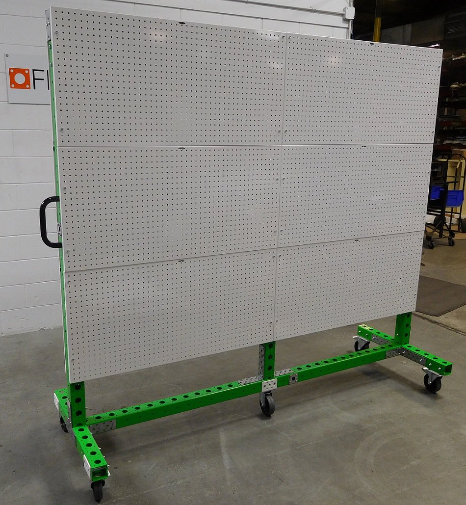 Carro de tablero perforado - 770 x 2310 mm