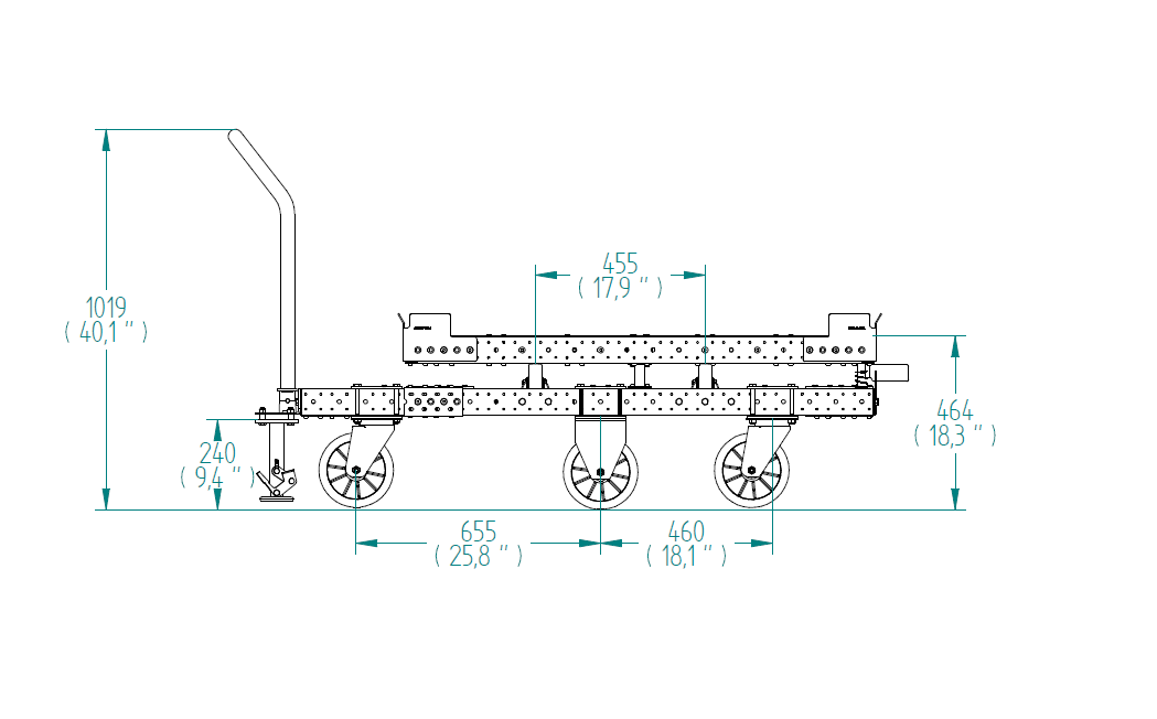 Drehwagen – 1330 × 1540 mm
