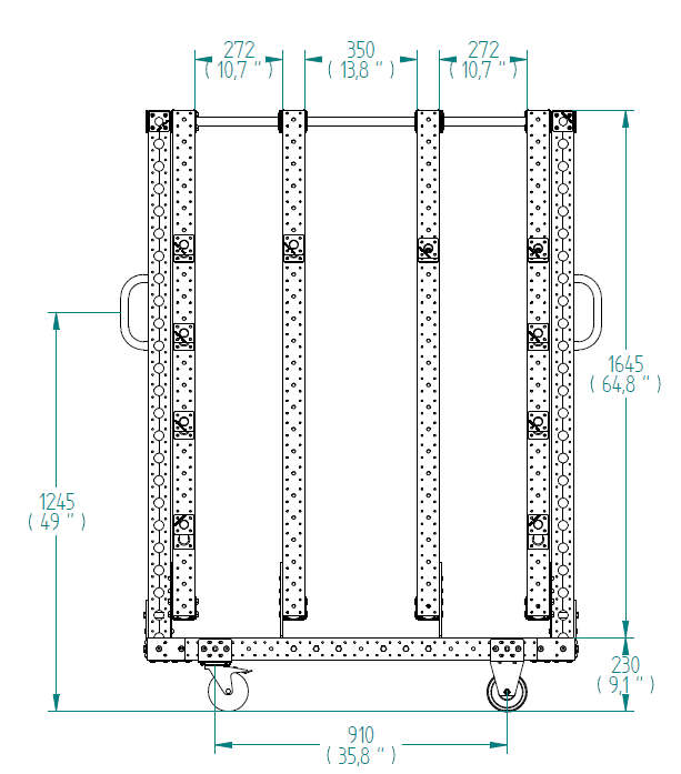 Schilderwagen – 1330 × 700 mm